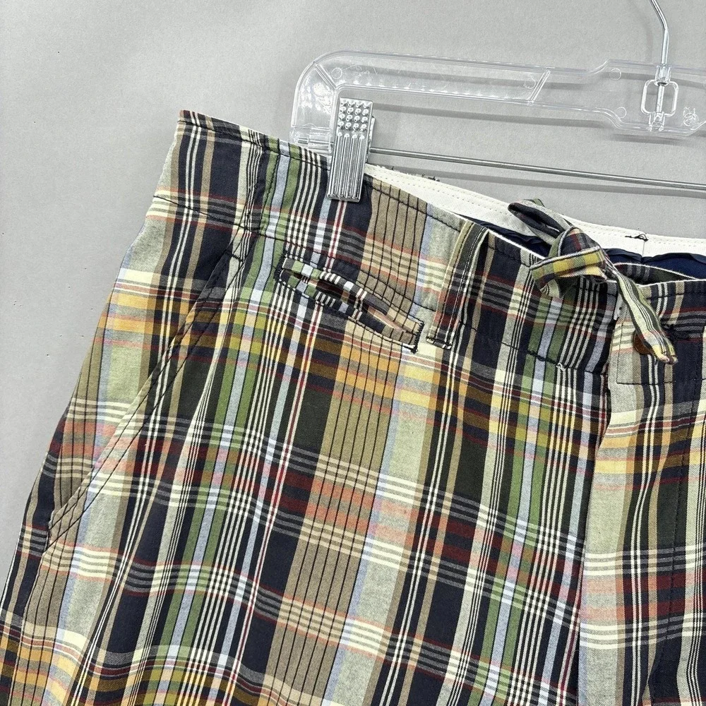 Polo Ralph Lauren Shorts Mens 36 Multicolor‎ Plaid Madras Casual 10